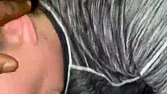 this interracial couple sucks and fucks big black cocks in monster cock action