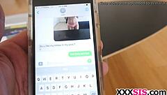 Stepsis begs for cum on tits