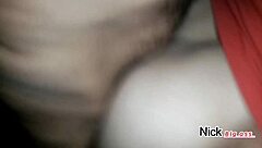 My husband returns from work, ready for continuous fun