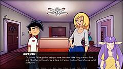 Wow, Danny Phantom Nurse Bends Over for Doggystyle Action!