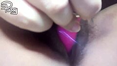 Asian GF Toys Her Black Pussy Solo