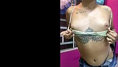 ariana marie in santa costume christmas encounter