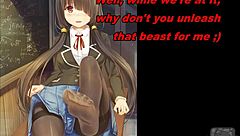 kurumi anime edging ruined orgasm joi