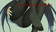 kurumi anime edging ruined orgasm joi