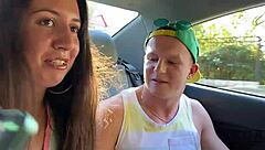 Boyfriend fucks her ass as stepsister rests nearby