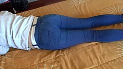 look at this 58-year-old latina's big ass in jeans