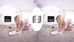 Lika masturbates to orgasm in taboo biology study