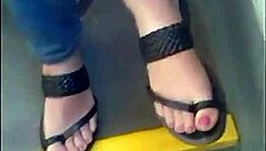 Ever seen hidden homemade footage of candid feet and toes?