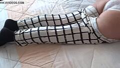 look at this 58-year-old latina's big ass in jeans