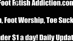 feet of a real life goddess