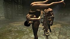 Oh My God, Claire Is Getting Pounded Hard In Wild 3D Action!