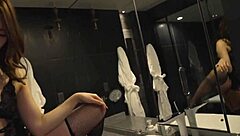 Kinky husband licks wife's pussy?