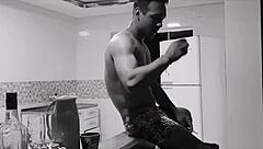 Rough bareback fucking young Miia Thalia's wet pussy to intense orgasm