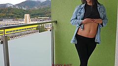 Intense Balcony Fuck With Girl In 60fps