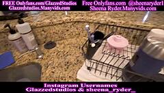 Stepmom sugar mama seduces me with her big tits and cheating blowjob.