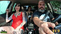 Tattooed Latina Morgana Martins Rides Cowgirl with Melissa Imola