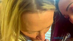 milf jess ryan and sexy vixen genesis kiss suck hotsaucepov big thick cock hot threesome