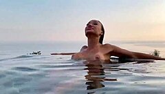 Monika FOX explores her NAKED body in a BEAUTIFUL place