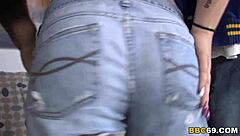 Talia palmer enjoys interracial threesome sex