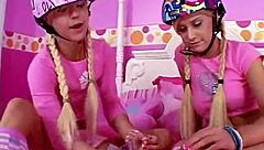 Do Blonde Teens Finger Each Other?