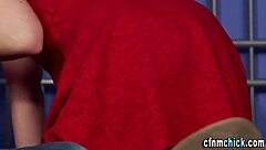 Wow, watch this British beauty pounded hard doggystyle on all fours!