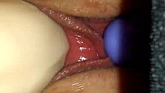 Teasing Stretch of Kenna's Tight Pussy with Huge Dildo