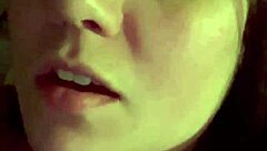 Horny Wife Slut Engages in Dirty Talk and Kissing with Cigarette