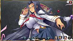 Animated zhou yu in uniform