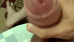 Intense Penis Massage Leading To Massive Cumshot