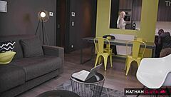 Cuckold watches Vittoria Dolce get double penetrated