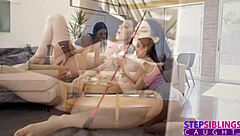 Jewelz Blu Begs Stepbro For Cum