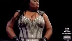 Brooke tessmacher completes wrestling in garage