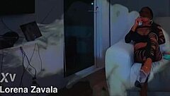 milf's first anal with fan hints at wild party