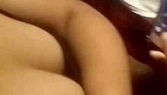 Neighbor Brunette Coed Fucks Guy with Strapon on Desk