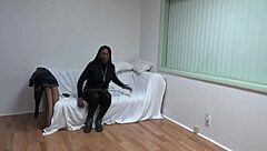 Raven May Endures Brutal Anal Casting In California