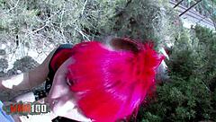 Deep Anal Pounding at Beach with Young Punkette Lo-Li