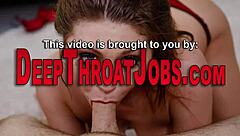 whore gags on cock wam style facial