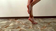 Annaforia's perfect legs and feet ignite deep footfetish emotions