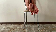 Annaforia's perfect legs and feet ignite deep footfetish emotions