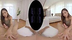 Chatting about sweet asian features in pov