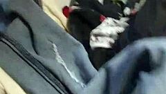 I caught him jerking off in my panties during that dirty gay raid