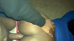 My Favorite Ebony Teen Deepthroats Big Cock for Wet Creampie