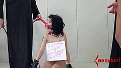 Watch this babe get analized hard and deep