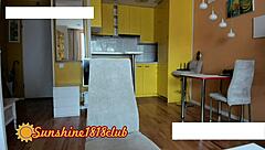 Webcam model shows big natural tits with dildo on July 3rd