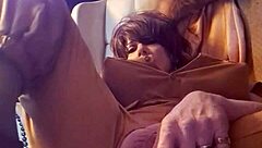 Fine Ass Transsexual In Crossdressing Uses Big Dildo And Toys On Her Ass.