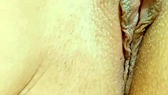 teen explores body outdoors in homemade setting