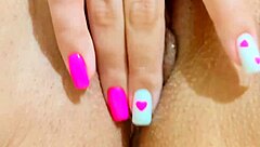 teen explores body outdoors in homemade setting