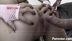 Babe Syren Sexton Gets Nailed By Two Studs Intriguingly