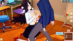 Babe sucking cock with big tits and ass