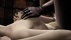 lunafreya explores her desires with futanari tifa lockhart, ending in a deep creampie.